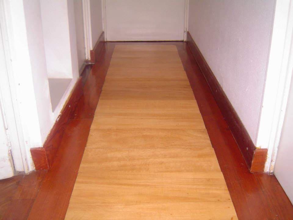 Deck con mobiliario